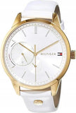 Tommy Hilfiger Brooklyn Quartz White Dial White Leather Strap Watch for Women - 1782018 Buy Now By Tommy Hilfiger