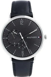 Tommy Hilfiger Brooklyn Black Dial Black Leather Strap Watch for Men - 1791509 Buy Now By Tommy Hilfiger