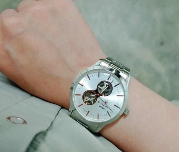 Maserati Tradizione Automatic White Dial Stainless Steel Watch For Men - R8823125001 Buy Now By Maserati