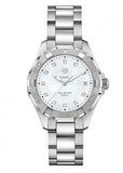 Tag Heuer Aquaracer Diamonds Mother of Pearl Dial Silver Steel Strap Watch for Women - WBD131B.BA0748 Buy Now By Tag Heuer
