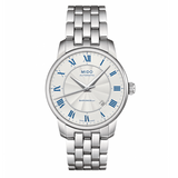 Mido Baroncelli III Automatic Silver Dial Silver Steel Strap Watch For Men - M8600.4.21.1 Buy Now By Mido