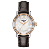 Tissot Bridgeport Lady White Dial Brown Leather Strap Watch For Women - T097.010.26.118.00 Buy Now By Tissot