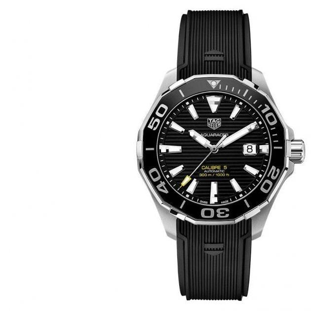 Tag Heuer Aquaracer Black Dial Watch for Men - WAY201A.FT6142 Buy Now By Tag Heuer