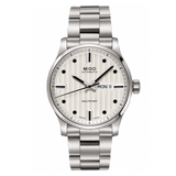 Mido Multifort Automatic Silver Dial Silver Steel Strap Watch For Men - M005.430.11.031.80 Buy Now By Mido