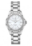Tag Heuer Aquaracer Mother of Pearl Dial Silver Steel Strap Watch for Women - WBD131A.BA0748 Buy Now By Tag Heuer
