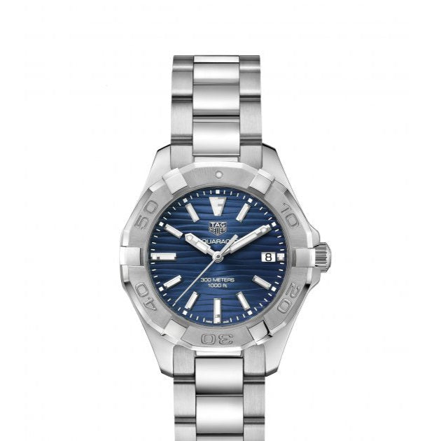 Tag Heuer Aquaracer Blue Dial Silver Steel Strap Watch for Women - WBD131D.BA0748 Buy Now By Tag Heuer