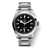 Tudor Black Bay Automatic Black Dial Silver Steel Strap Watch for Men - M79540-0001 Buy Now By Tudor