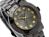 Marc Jacobs Amy Black Dial Black Steel Strap Watch for Women - MBM8595 Buy Now By Marc Jacobs