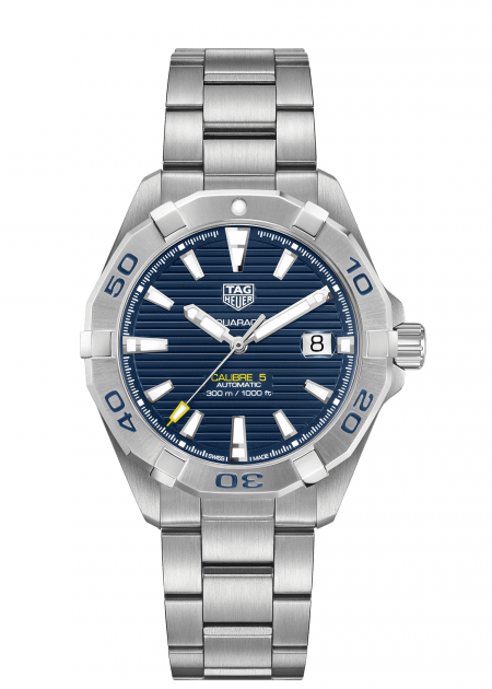 Tag Heuer Aquaracer Automatic Blue Dial Silver Steel Strap Watch for Men - WBD2112.BA0928 Buy Now By Tag Heuer