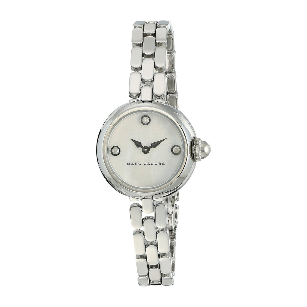 Marc Jacobs Courtney Mother of Pearl White Dial Silver Steel Strap Watch for Women - MJ3459 Buy Now By Marc Jacobs