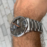 Mido Commander II Automatic Chronometer Grey Dial Silver Steel Strap Watch For Men - M021.431.11.061.01 Buy Now By Mido