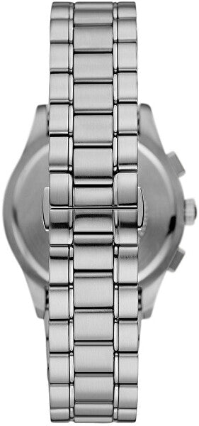 Emporio Armani Paolo Chronograph Black Dial Silver Steel Strap Watch For Men - AR11602 Buy Now By Emporio Armani
