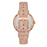 Michael Kors Jayne Three Hand Rose Gold Dial Pink Leather Strap Watch For Women - MK7130 Buy Now By Michael Kors