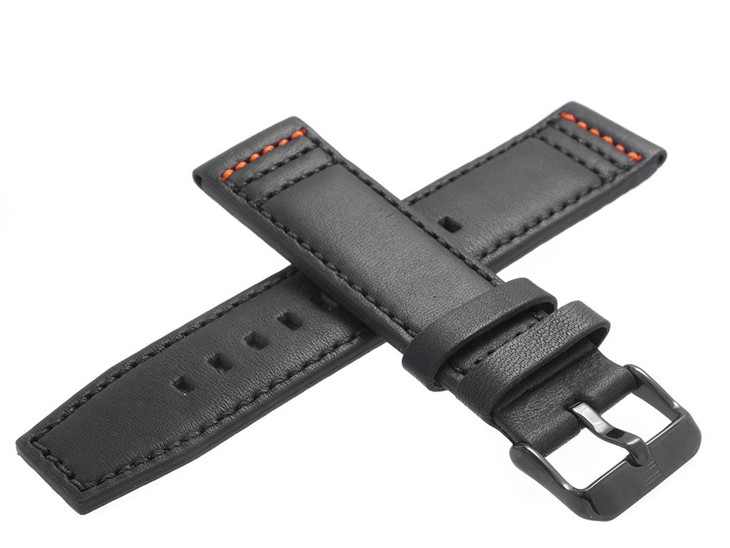 Tommy Hilfiger Trent Multifunction Black Dial Black Leather Strap Watch for Men - 1791136 Buy Now By Tommy Hilfiger