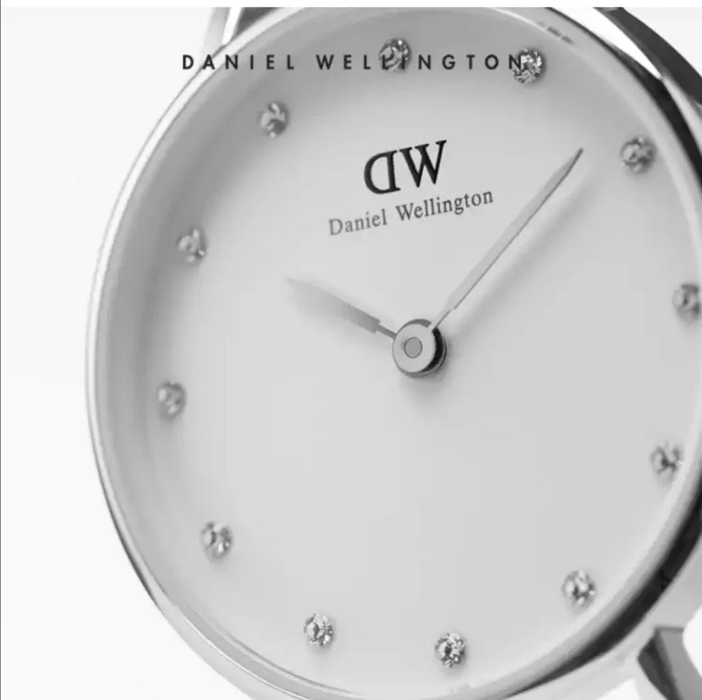 Daniel Wellington Classy Bristol White Dial Brown Leather Strap Watch For Women - DW00100070 Buy Now By Daniel Wellington