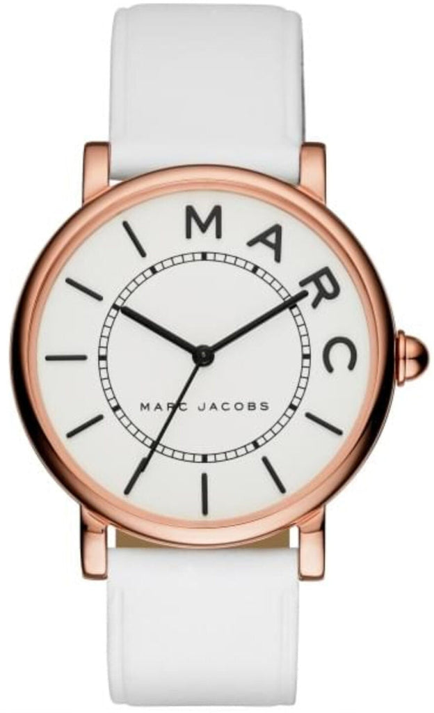 Marc Jacobs Roxy White Dial White Leather Strap Watch for Women - MJ1561 Buy Now By Marc Jacobs