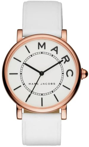 Marc Jacobs Roxy White Dial White Leather Strap Watch for Women - MJ1561 Buy Now By Marc Jacobs