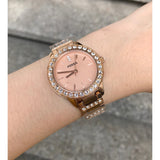 Fossil Jesse Crystal Rose Gold Dial Rose Gold Steel Strap Watch for Women - ES3020 Buy Now By Fossil