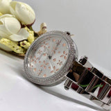 Michael Kors Parker Silver Dial Silver Stainless Steel Strap Watch for Women - MK6483 Buy Now By Michael Kors