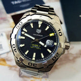 Tag Heuer Aquaracer Black Dial Watch for Men - WAY2010.BA0927