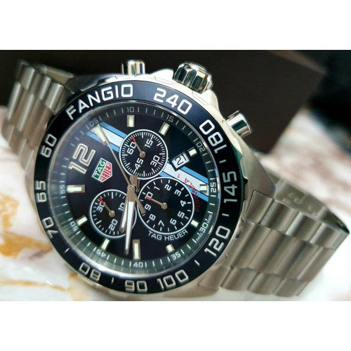 Tag Heuer Formula 1 Chronograph Black Dial Silver Steel Strap Watch for Men - CAZ101H.BA0842 Buy Now By Tag Heuer