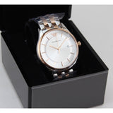 Emporio Armani Lambda Analog Silver Dial Two Tone Steel Strap Watch For Men - AR11044 Buy Now By Emporio Armani