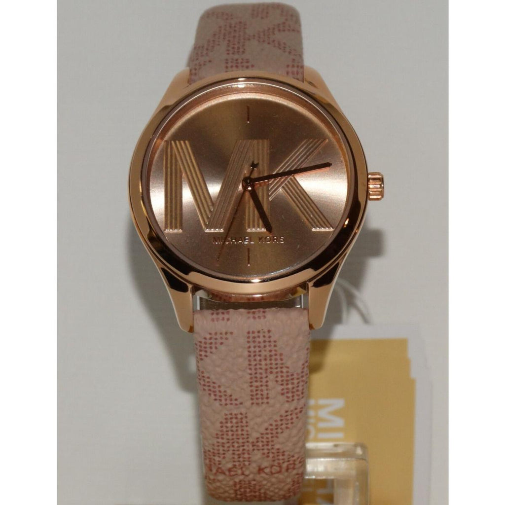 Michael Kors Jaycie Quartz Rose Gold Dial Pink Leather Strap Watch for Women - MK2879 Buy Now By Michael Kors