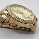 Fossil Machine Gold Dial Gold Steel Strap Watch for Men - FS5264 Buy Now By Fossil