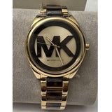 Michael Kors Janelle Three-Hand Gold Dial Two Tone Steel Strap Watch For Women - MK7136 Buy Now By Michael Kors