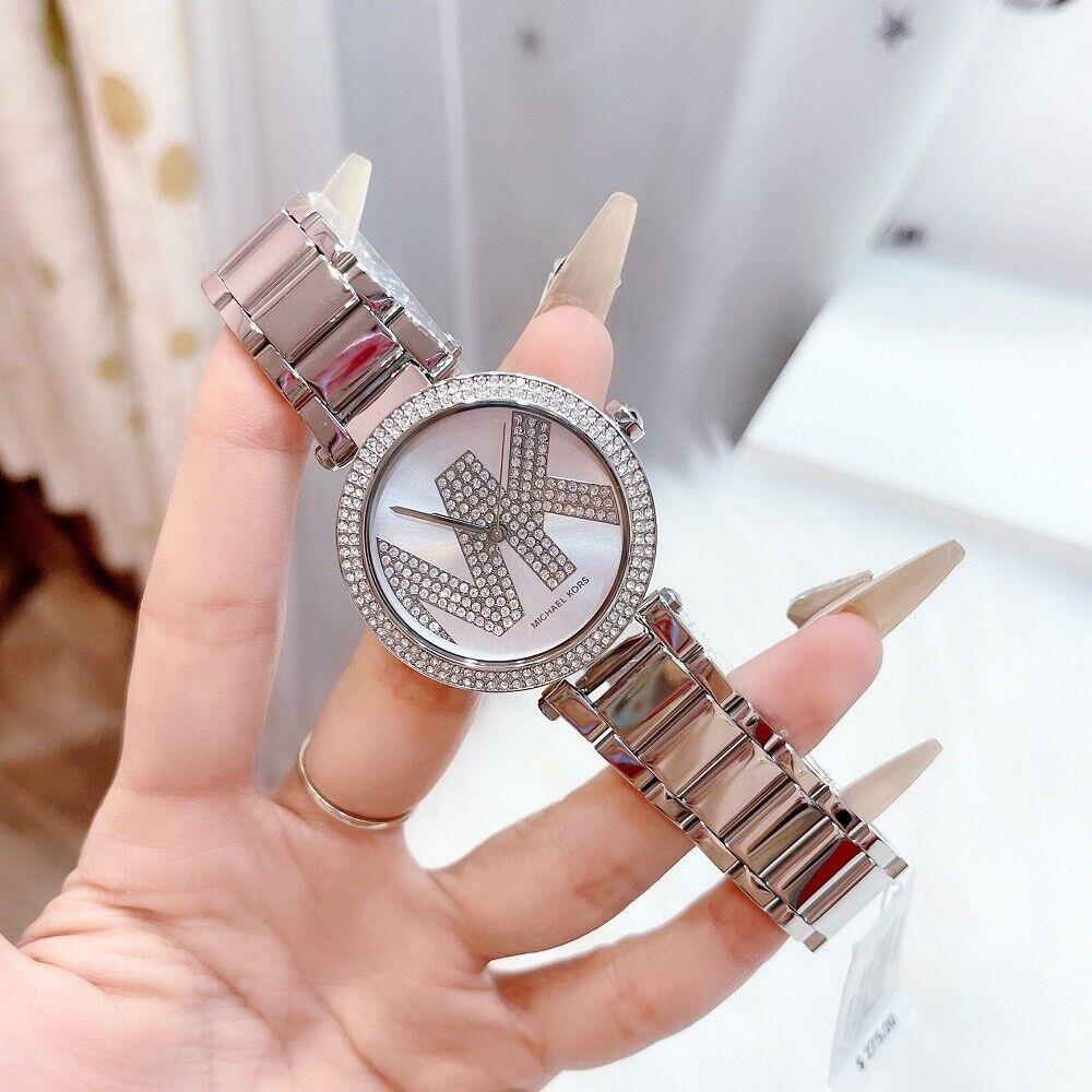 Michael Kors Parker Quartz Silver Dial Silver Steel Strap Watch For Women - MK6658 Buy Now By Michael Kors