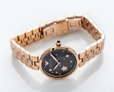 Emporio Armani Arianna Black Dial Rose Gold Stainless Steel Watch For Women - AR11197 Buy Now By Emporio Armani