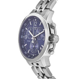Tissot PRC 200 Chronograph Quartz Blue Dial Silver Steel Strap Watch For Men - T114.417.11.047.00 Buy Now By Tissot