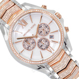 Michael Kors Whitney Chronograph Silver Dial Two Tone Steel Strap Watch For Women - MK7225 Buy Now By Michael Kors