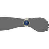 Emporio Armani Classic Quartz Blue Dial Two Tone Steel Strap Watch For Men - AR1868 Buy Now By Emporio Armani