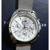 Tommy Hilfiger Mia Silver Dial Silver Mesh Bracelet Watch for Men - 1781628 Buy Now By Tommy Hilfiger
