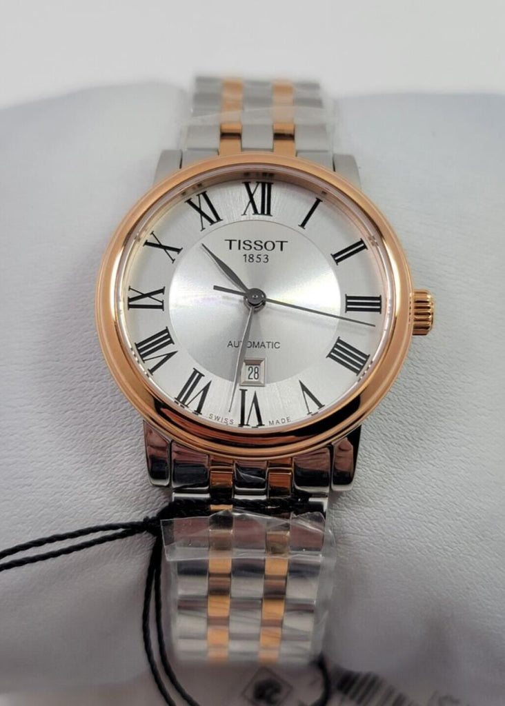 Tissot T Classic Carson Premium 30 White Dial Two Tone Steel Strap Watch for Women - T122.207.22.033.00 Buy Now By Tissot