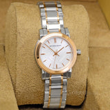 Burberry The City Silver Dial Two Tone Steel Strap Watch for Women - BU9205 Buy Now By Burberry
