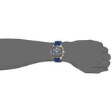 Guess Fleet Blue Dial Blue Rubber Strap Watch for Men - W0971G3 Buy Now By Guess