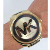 Michael Kors Janelle Three-Hand Gold Dial Two Tone Steel Strap Watch For Women - MK7136 Buy Now By Michael Kors