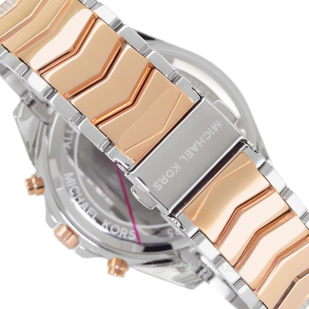 Michael Kors Whitney Chronograph Silver Dial Two Tone Steel Strap Watch For Women - MK7225 Buy Now By Michael Kors