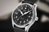 IWC Pilot's Mark XVIII 40mm Black Dial Black Leather Strap Watch for Men - IW327001 Buy Now By IWC