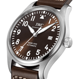 IWC Pilot's Watch Mark XVII Edition "Antoine De Saint Exupery" Brown Dial Brown Leather Strap Watch for Men - IW327003 Buy Now By IWC