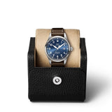 IWC Pilot's Mark XVIII Le Petit Prince Blue Dial Brown Leather Strap Watch for Men - IW327004 Buy Now By IWC