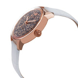 Swarovski Crystalline Hours Quartz Grey Dial Black Leather Strap Watch for Women - 5344635 Buy Now By Swarovski