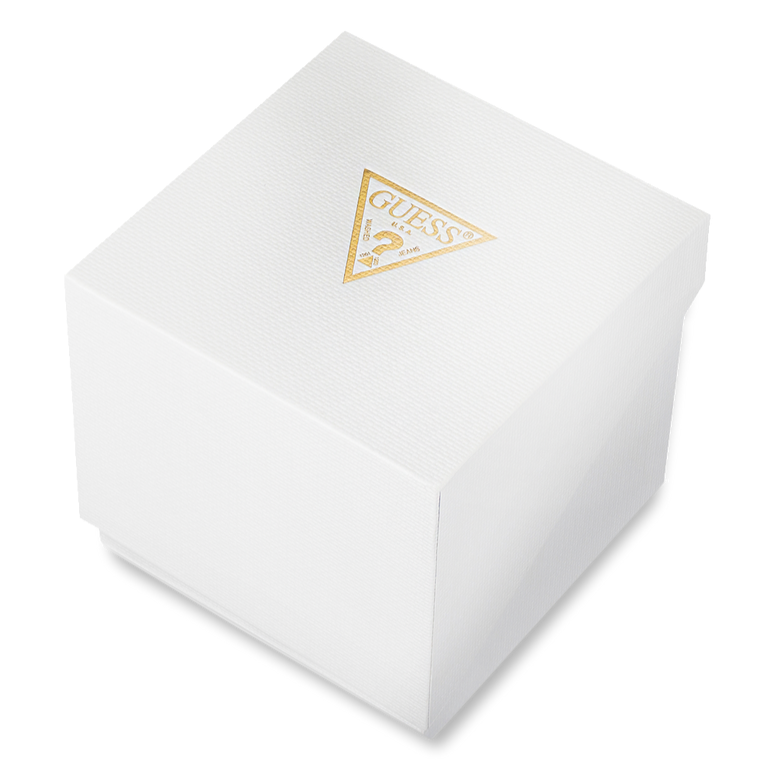 Guess Intricate Iridescent Crystals Purple Dial Purple Steel Strap Watch for Women - GW0401L4 Buy Now By Guess