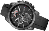 Tommy Hilfiger Decker Black Dial Black Rubber Strap Watch for Men - 1791352 Buy Now By Tommy Hilfiger