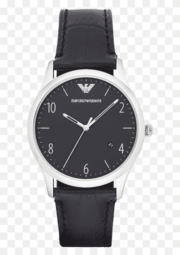 Emporio Armani Classic Quartz Black Dial Black Leather Strap Watch For Men - AR1865 Buy Now By Emporio Armani