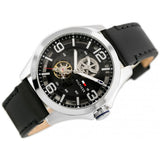 Tommy Hilfiger Bruce Analog Black Dial Black Leather Strap Watch for Men - 1791279 Buy Now By Tommy Hilfiger