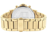 Tommy Hilfiger Tyson Chronograph Black Dial Gold Steel Strap Watch For Men - 1710589 Buy Now By Tommy Hilfiger