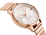 Tommy Hilfiger Brooke Silver Dial Rose Gold Steel Strap Watch for Women - 1782021 Buy Now By Tommy Hilfiger